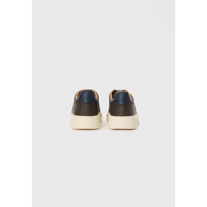 ZAPATILLA MARRON SUELA BLANCA