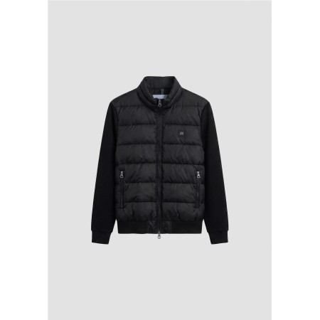 CAZADORA SLIM FIT COMBINADA