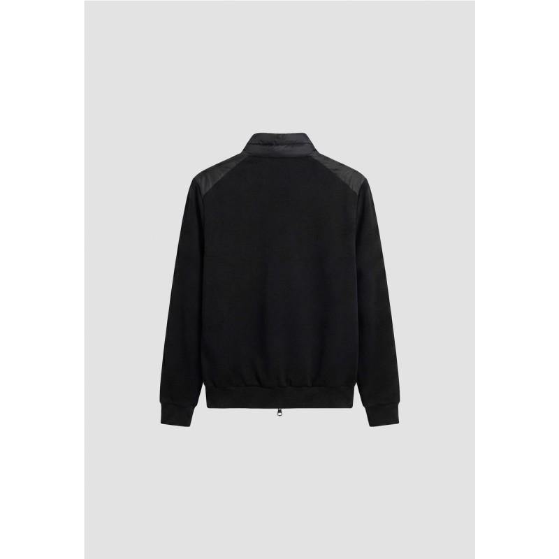 CAZADORA SLIM FIT COMBINADA