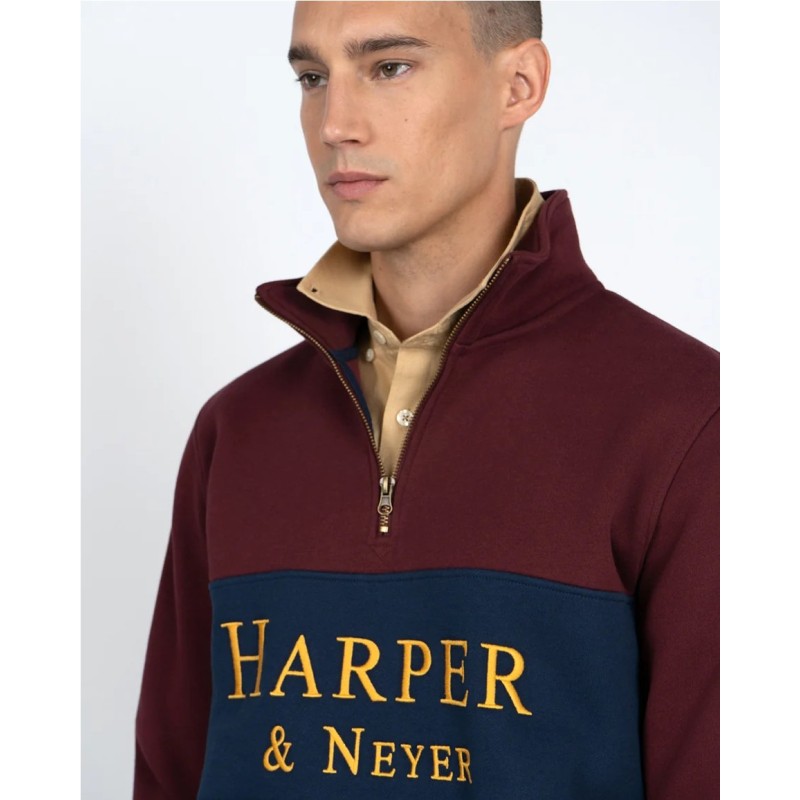 SUDADERA HALF ZIPPER MARILAND