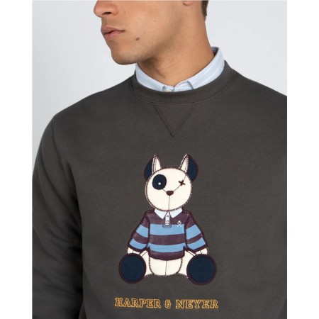 SUDADERA CREW NECK TEDDY