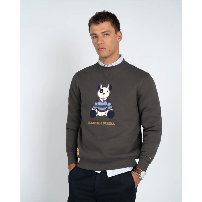 SUDADERA CREW NECK TEDDY